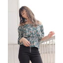 CHIC FLOWER 2WAY オフショルトップス/リップサービス(LIPSERVICE)