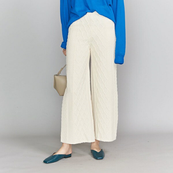 BY　コットンケーブルワイドパンツо／ビューティ＆ユース ユナイテッドアローズ レディス（BEAUTY＆YOUTH）のサムネイル