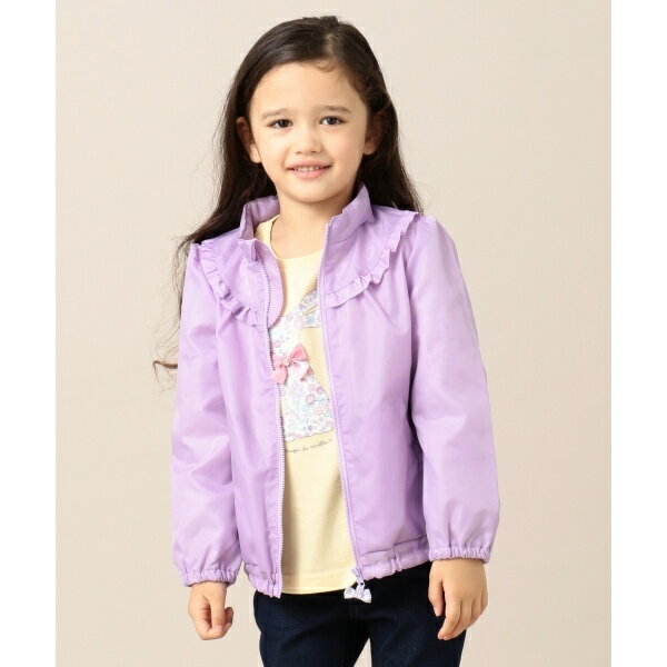 【90−130cm】静電気防止加工　ポリエステルタフタ　ブルゾン／エニィファム　キッズ（any　FAM　KIDS）