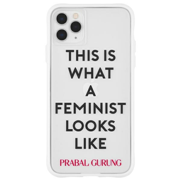 iPhone11 ProMax PRABAL GURUNG Tough Feminist／ケースメイト（Case-Mate）