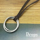 【ネックレス】チェッカーコンビロングネックレス/ドロップス(Drops)