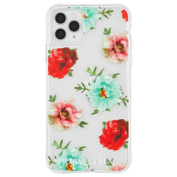 iPhone11 Pro Tough Embroidered Floral Clear／ケースメイト（Case-Mate）