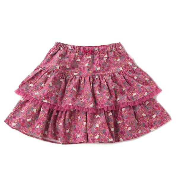 【Hello Kitty x Liberty Fabrics】 段々フリルキュロット／メゾピアノ（mezzo piano）