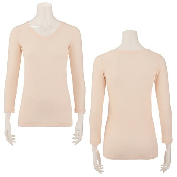 しっかりあたたかい　5100　8分袖トップ　TR5100Top（8）／トリンプ（Triumph）