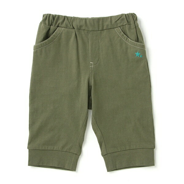 星刺しゅう7分丈カットパンツ／ラブアンドピースアンドマネー(Love＆Peace＆Money)