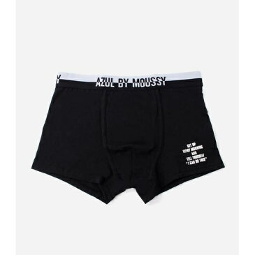 LOGO MESSAGE BOXER SHORTS／アズールバイマウジー（メンズ）（AZUL BY MOUSSY）