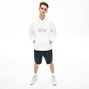 ワニロゴステッチダブルフェイススウェットパーカ/ラコステ(LACOSTE)