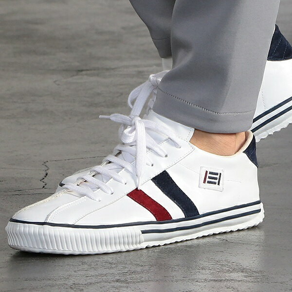 【MACCHERONIAN×MEN'S BIGI】レザースニーカー／メンズビギトーキョー（MEN'S BIGI TOKYO）