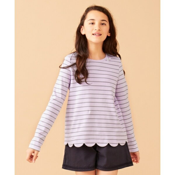 【80−130cm】ボーダーカットソー／エニィファム　キッズ（any　FAM　KIDS）のサムネイル