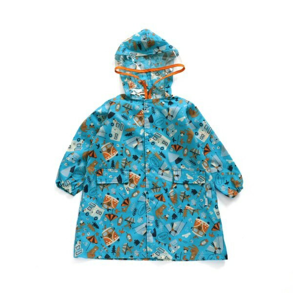 キャンプ柄レインコート／エフオーオンラインストア（F.O.Online Store(SC)）のサムネイル