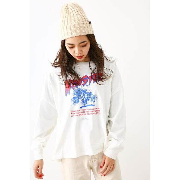 Monster Truck L／S Tシャツ／ロデオクラウンズ ワイドボウル（RODEO CROWNS WIDE BOWL）のサムネイル