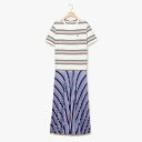 マルチボーダーTシャツドレス/ラコステ(LACOSTE)