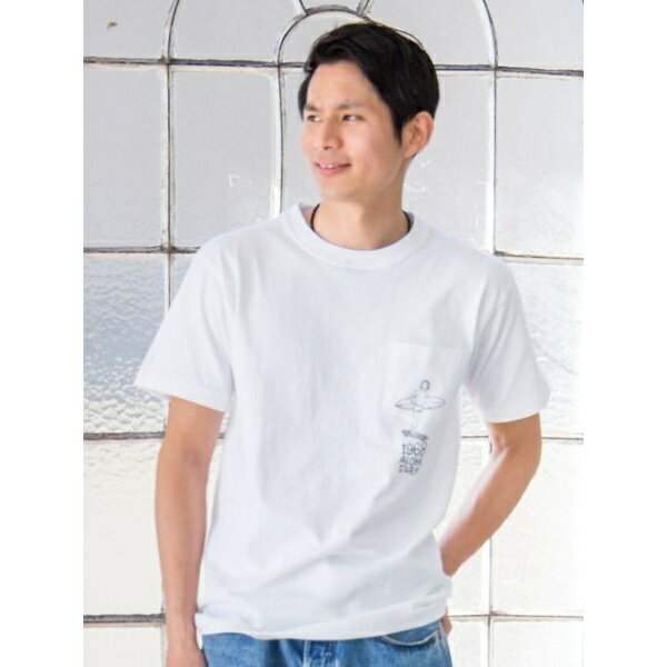 【Kahiko】ポケットサーファーMEN'S Tシャツ Lサイズ／チャイハネ（CAYHANE）