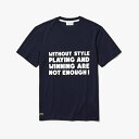メッセージプリントクルーネックTシャツ/ラコステ(LACOSTE)