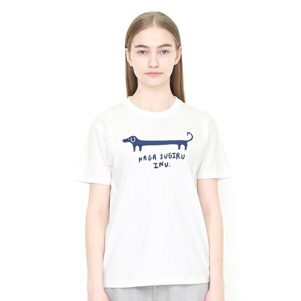 【ユニセックス】Tシャツ/ナガスギルイヌ／グラニフ（graniph）のサムネイル