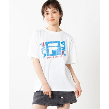 FILA|レトロプリントTシャツ／ウィゴー（レディース）（WEGO）