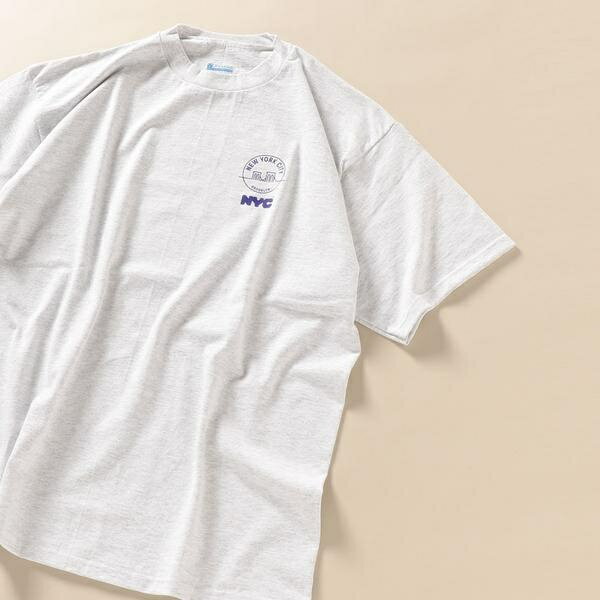 NYC：　別注　SEE　YOUR　CITY　Tシャツ　ライトグレー／シップス（メンズ）（SHIPS）のサムネイル