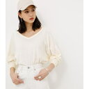ウォッシャブルコットン2WAYドルマンニットPO/アズールバイマウジー(レディス)(AZUL BY MOUSSY)
