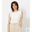COTTON USA SLIT TANKTOP/アズールバイマウジー(レディス)(AZUL BY MOUSSY)