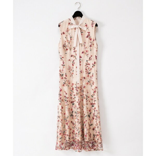 フラワースパンコール刺繍ワンピース／グレースコンチネンタル（GRACE CONTINENTAL）のサムネイル