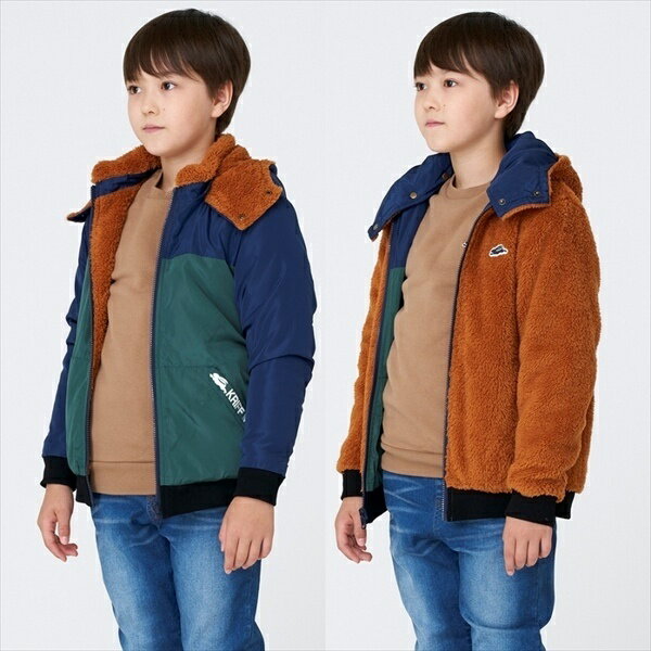 ひっくりパーカースペシャル（リバーシブル・フード脱着）【120cm〜170cm】／クリフメイヤーのサムネイル