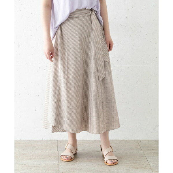 BEIGEA@LIBOI SKIRT^A[oT[` b\iURBAN RESEARCH ROSSOj