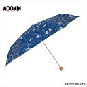 MOOMIN/ムーミン(手開き式折りたたみ傘/晴雨兼用/UVカット率&遮光率99%以上/遮熱/撥水)/ラインドロップス(LINE DROPS)