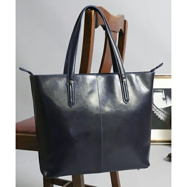 スプリットレザー(牛床革) トートバッグ／メンズビギ（MEN'S BIGI）のサムネイル