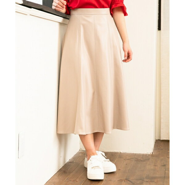 yTOCCA LAVENDERzEco Leather Skirt XJ[g^gbJ