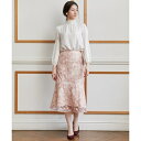 【TOCCA LAVENDER】Leaf Gradation Embroidery スカート／トッカ