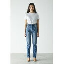PLAIN JEANS STRAIGHT SLIM/マウジー(MOUSSY)