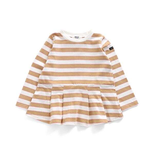 ペプラムボーダーTシャツ／エフオーオンラインストアのサムネイル