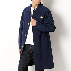 Danton Nylon Taffeta Coat JD-8643NTF: Navy Danton Nylon Taffeta Coat JD-8643NTF: Navy