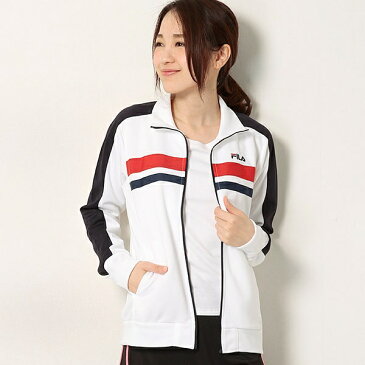 FILA レディス無地切替ジャージジャケット/フィラ(FILA)