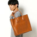 【A4ファイル対応】バッグインバッグ付き2WAYシュリンクレザータイプ合皮トートバッグ/オティアス(Otias)