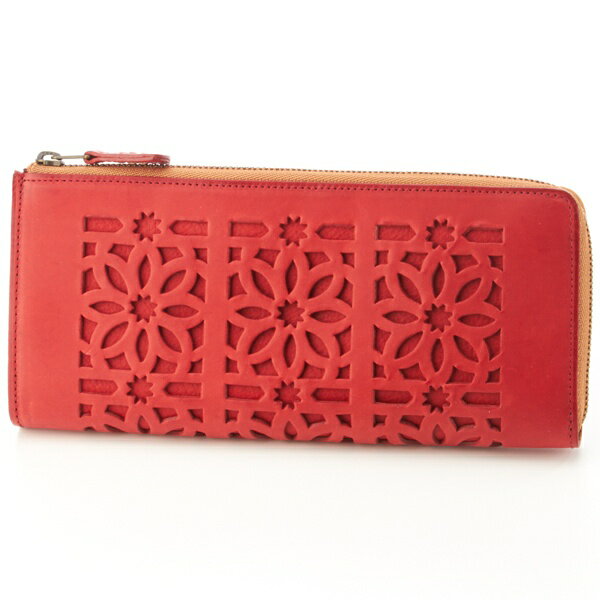 カットワーク L字ファスナー長財布／ゲンテン（genten）のサムネイル