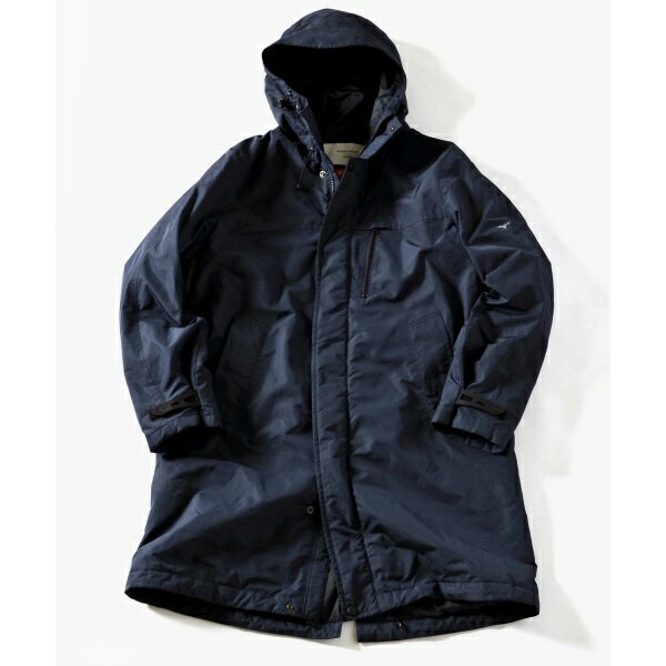 Mizuno Creation Breath Thermo Hooded Coat 114-15-0279: Navy