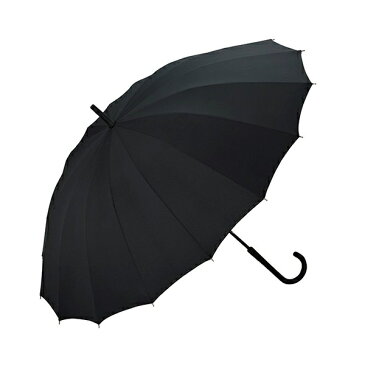 【16本骨】ユニセックス16K/メンズライクで丈夫な傘（メンズ/レディース/長傘/雨傘）／w.p.c（WPC）