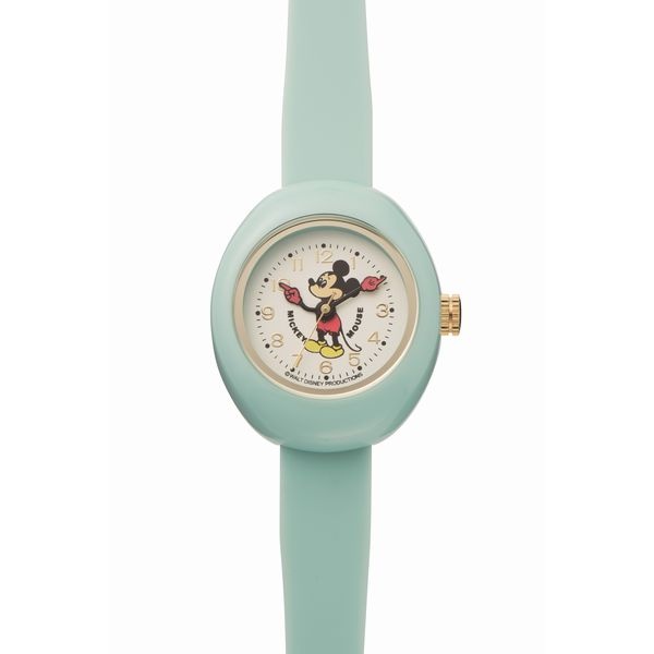 ミッキープラスチックウォッチミント（クオーツ【型番：MPW-MNT】） ディズニー(Disney)／ミッキーウオッチ（MickeyWatch）