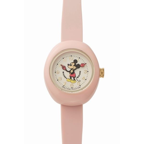 ミッキープラスチックウォッチローズピンク（クオーツ【型番：MPW-LPK】）／ミッキーウオッチ（MickeyWatch）