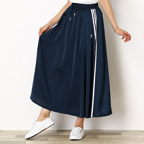 【adidas　Originals】LONG　SATIN　SKIRT　ロングサテンスカート／アディダス オリジナルス（adidas originals）のサムネイル