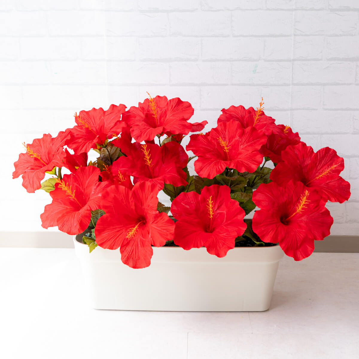 造花プランター フラワープランター フラワーアレンジメント フェイクグリーン 店舗装飾 ディスプレイ ..