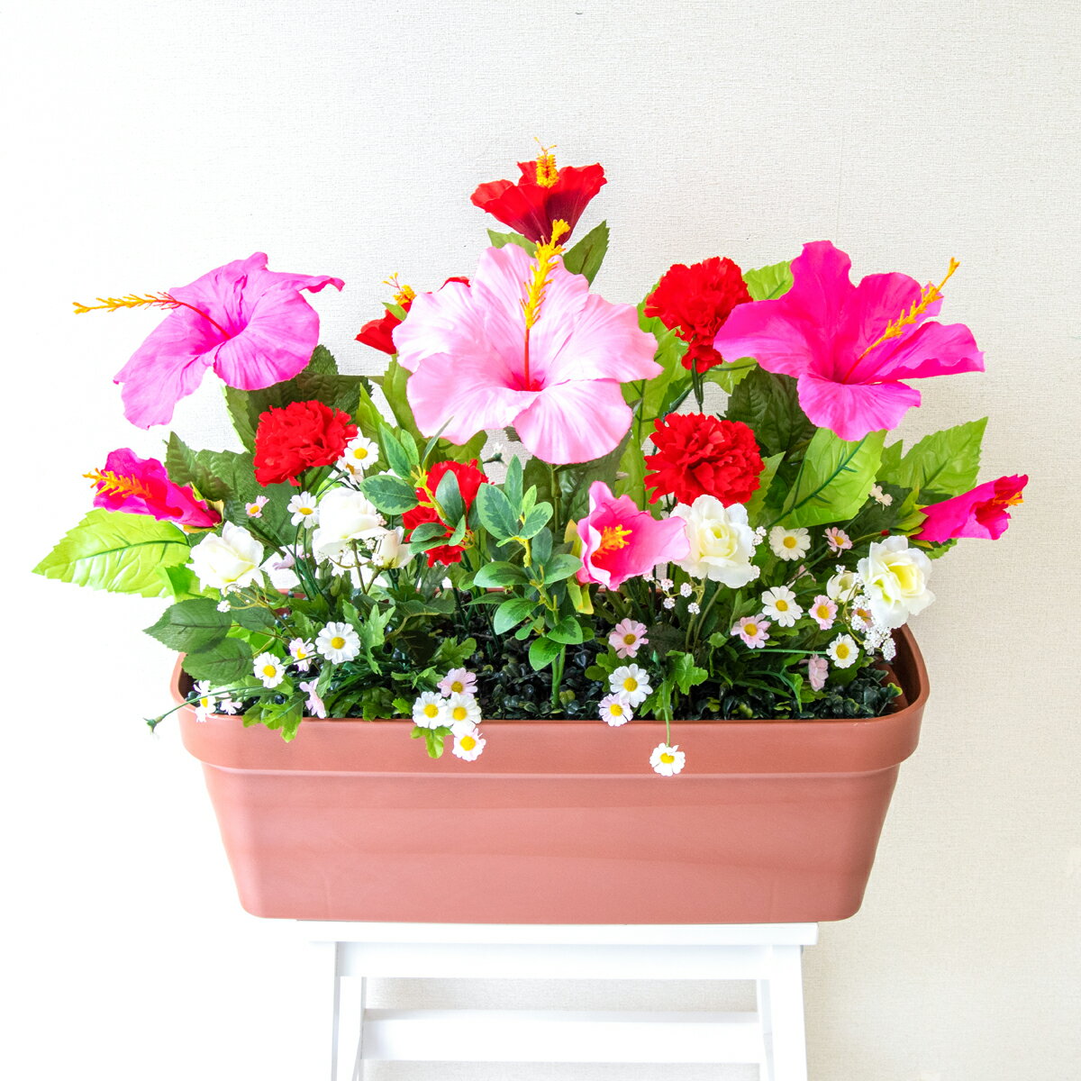 商品情報 (PF801-LB)H約50cm×W約50cm(プランターサイズ：H約18cm×W約50cm×D約20cm) ご利用案内詳細はこちらからご確認ください