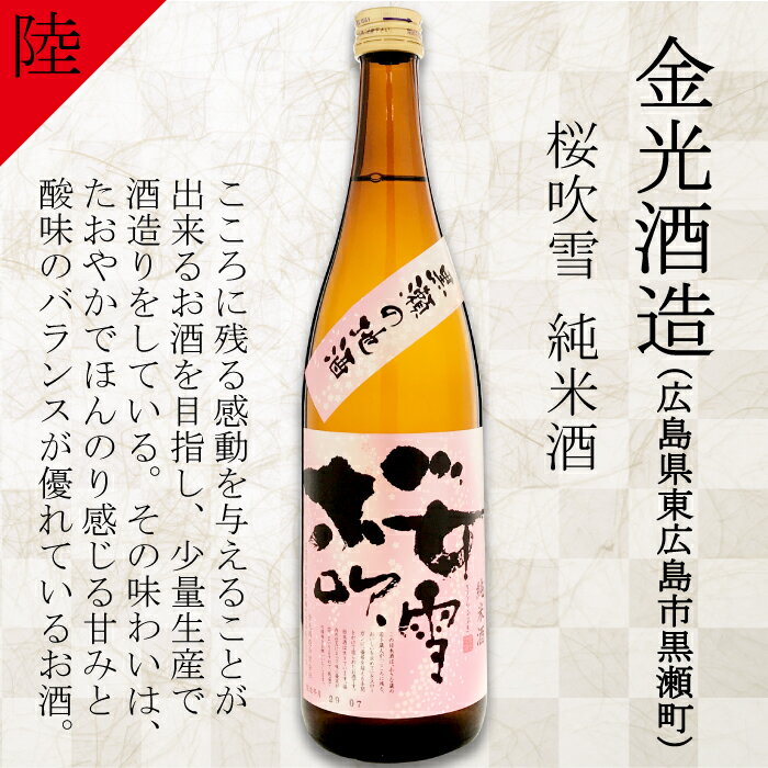 激安買取 相場 広島の地酒をこよなく愛している当店利酒師のともちゃんが厳選 いま勢いがある蔵元６蔵から自信のある地酒をセットにしました リカーズ利酒師ともちゃんが選ぶ 広島の地酒6本セット 7ml 6 広島 富久長 龍勢 白鴻 桜吹雪 華鳩 幻 今田美穂 ギフト 御礼
