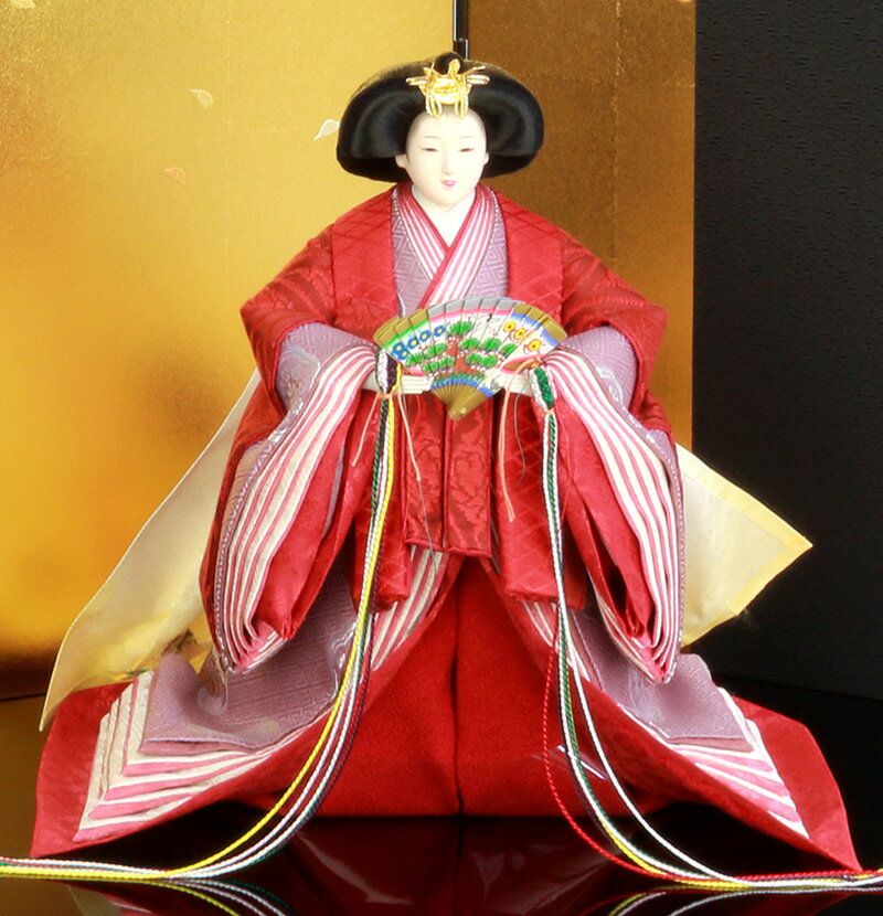 雛人形 ひな人形 雛 平飾り 親王飾り 立雛 平安優香作 花ごろも 雛人形 ひな人形 雛 平飾り 親王飾り 立雛 平安優香作 花ごろも