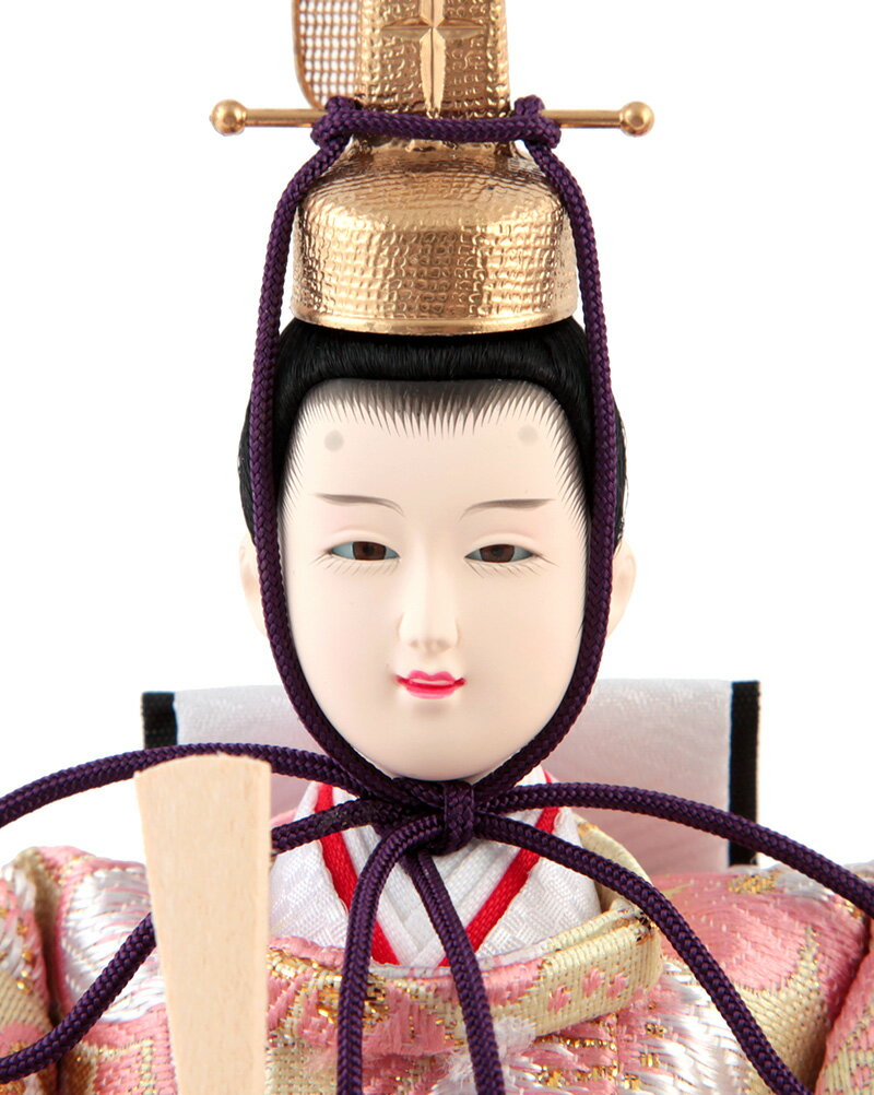藤翁作 姫華 豆親王 白 金襴仕立 アクリルケース