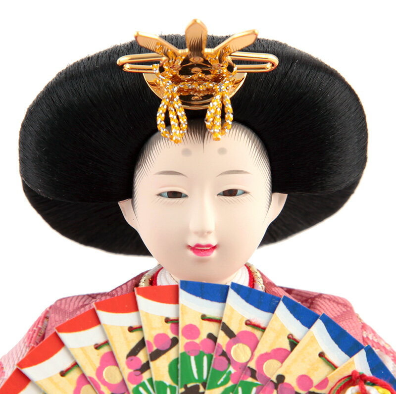 藤翁作 姫華 豆親王 白 金襴仕立 アクリルケース