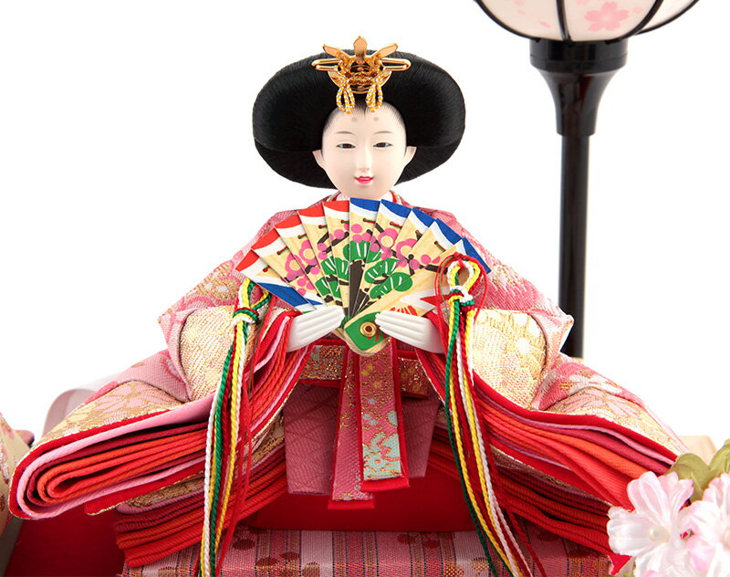 藤翁作 姫華 豆親王 白 金襴仕立 アクリルケース