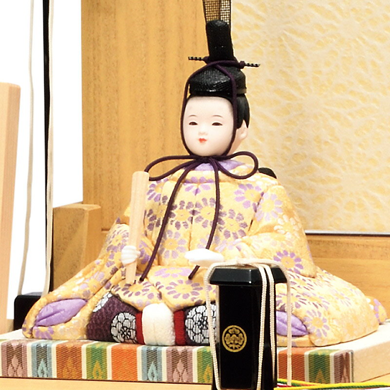 木村一秀作 舞菊雛 入れ目 17号 美濃和紙