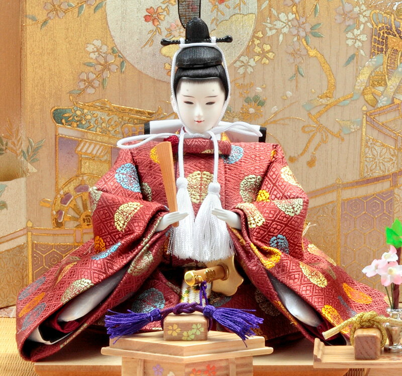 雛人形 久月 ひな人形 雛 平飾り 親王飾り 横山薫作 正絹 芥子 雛人形 久月 ひな人形 雛 平飾り 親王飾り 横山薫作 正絹 芥子